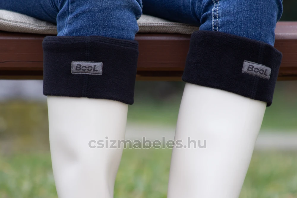 BooL fekete csizmabélés krém gumicsizmához